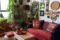 Stunning Bohemian Living Room Design Ideas 05