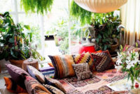 Stunning Bohemian Living Room Design Ideas 11