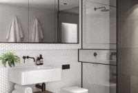 Stylish Small Master Bathroom Remodel Design Ideas 10