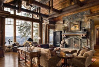 Amazing Lodge Living Room Decorating Ideas 10