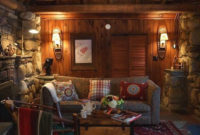 Amazing Lodge Living Room Decorating Ideas 34