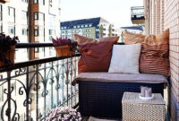 Awesome Apartment Balcony Design Ideas 23