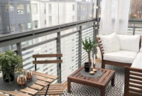 Awesome Apartment Balcony Design Ideas 25