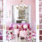 Cute Pink Lving Room Design Ideas 18