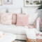 Cute Pink Lving Room Design Ideas 23