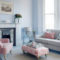 Cute Pink Lving Room Design Ideas 37