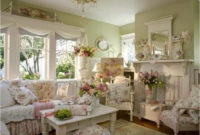 Lovely Shabby Chic Living Room Design Ideas 07