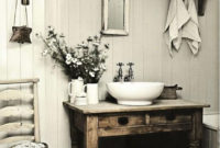 Stunning Rustic Farmhouse Bathroom Design Ideas 06