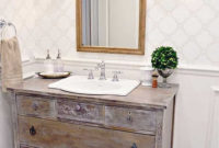 Stunning Rustic Farmhouse Bathroom Design Ideas 17