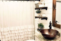 Stunning Rustic Farmhouse Bathroom Design Ideas 28