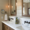 Stunning Rustic Farmhouse Bathroom Design Ideas 31