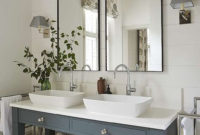 Stunning Rustic Farmhouse Bathroom Design Ideas 33