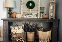 Awesome Fall Entryway Decoration Ideas That Will Make Your Neighbors Insanely Jealous 27