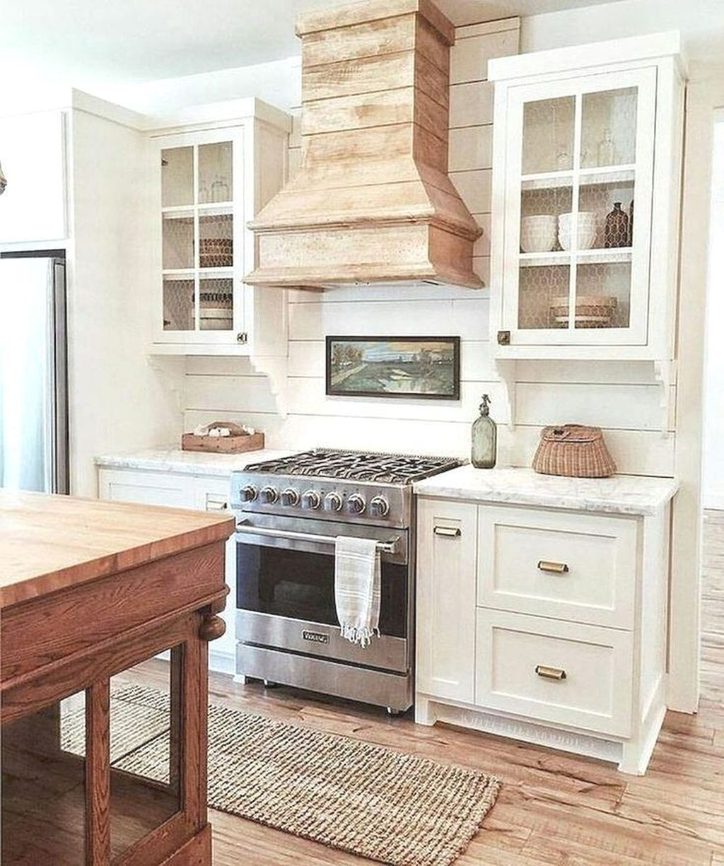 53 Beautiful Cottage Kitchen Design Ideas - HOMYSTYLE