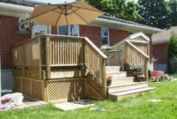 Easy DIY Wooden Deck Design For Your Home 45