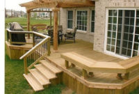 Easy DIY Wooden Deck Design For Your Home 49