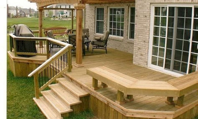 52 Easy DIY Wooden Deck Design For Your Home – HOMYSTYLE