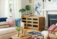 Elegant Bohemian Style Living Room Decoration Ideas 01
