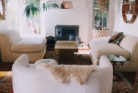 Elegant Bohemian Style Living Room Decoration Ideas 03