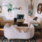 Elegant Bohemian Style Living Room Decoration Ideas 03
