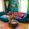 Elegant Bohemian Style Living Room Decoration Ideas 14