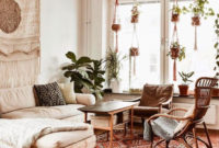 Elegant Bohemian Style Living Room Decoration Ideas 20