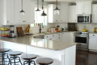 Elegant White Kitchen Cabinets For Your Kitchen 05