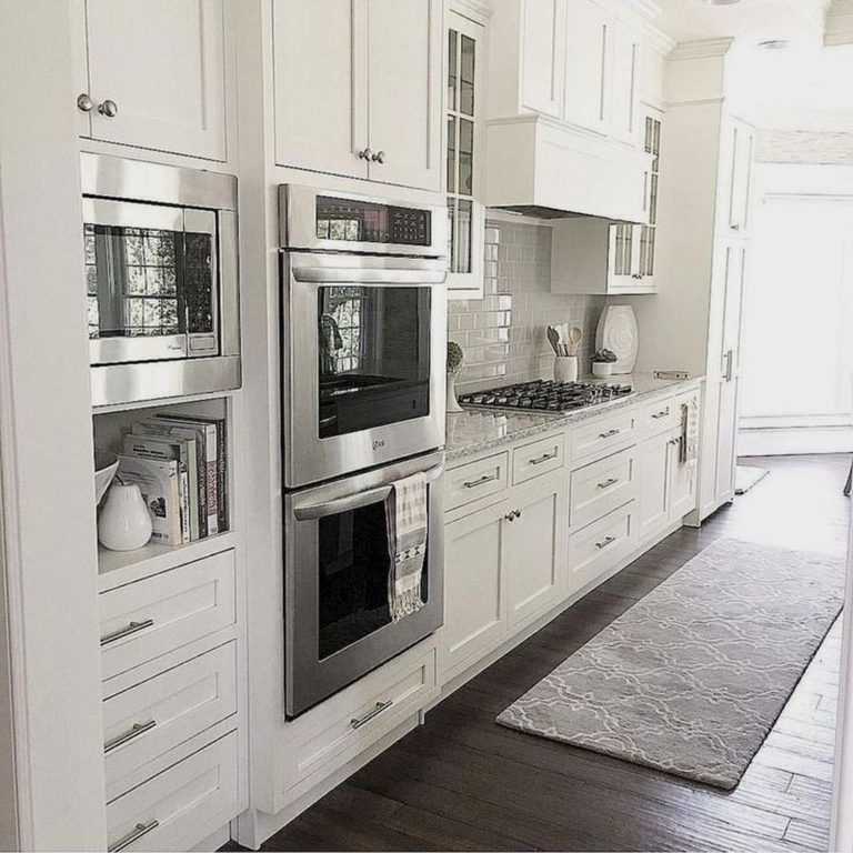 49 Elegant White Kitchen Cabinets For Your Kitchen – HOMYSTYLE