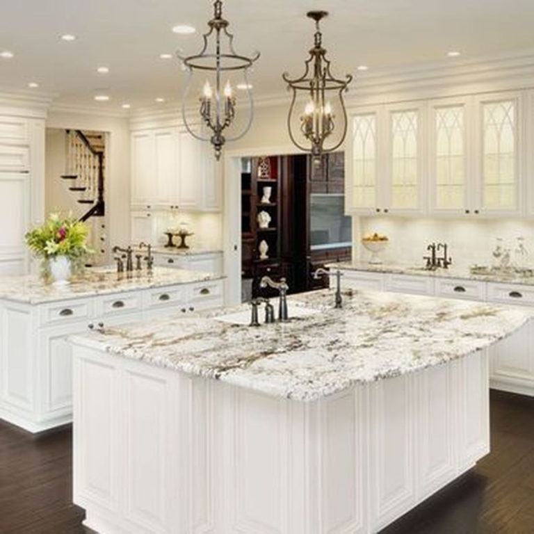 49 Elegant White Kitchen For Your Kitchen HOMYSTYLE