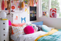Modern Colorful Bedroom Design Ideas For Your Daughter 42