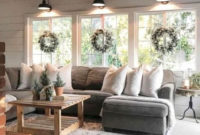 Modern Farmhouse Living Room Design Ideas 39