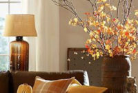 Stunning Fall Living Room Decoration Ideas 40
