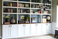 Stylish Bookshelves Design Ideas For Your Living Room 07