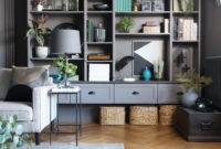 Stylish Bookshelves Design Ideas For Your Living Room 31