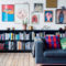 Stylish Bookshelves Design Ideas For Your Living Room 37
