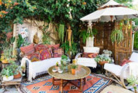 Awesome Bohemian Style Ideas For Outdoor Design 07