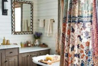 Brilliant Bohemian Style Ideas For Bathroom 15
