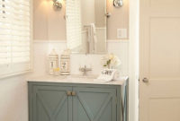 Incredible Bathroom Cabinet Paint Color Ideas 14