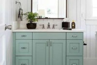 Incredible Bathroom Cabinet Paint Color Ideas 33
