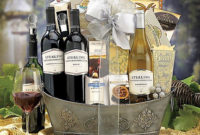 Stylish DIY Wine Gift Baskets Ideas 25