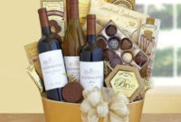 Stylish DIY Wine Gift Baskets Ideas 30