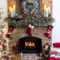 Awesome Fireplace Christmas Decoration To Makes Your Home Keep Warm 09