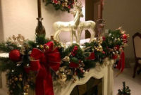 Awesome Fireplace Christmas Decoration To Makes Your Home Keep Warm 12