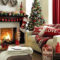 Awesome Fireplace Christmas Decoration To Makes Your Home Keep Warm 14
