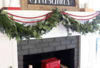 Awesome Fireplace Christmas Decoration To Makes Your Home Keep Warm 31