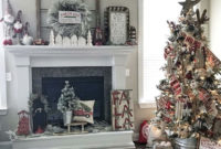 Awesome Fireplace Christmas Decoration To Makes Your Home Keep Warm 33