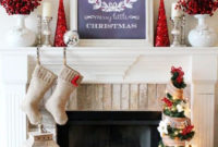 Awesome Fireplace Christmas Decoration To Makes Your Home Keep Warm 35
