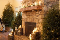 Awesome Fireplace Christmas Decoration To Makes Your Home Keep Warm 38