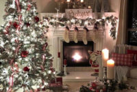 Awesome Fireplace Christmas Decoration To Makes Your Home Keep Warm 46