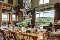 Best Rustic Dining Room Design Ideas 37